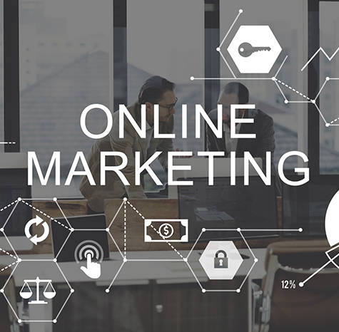 Online Marketing Advertising Branding Strategy Concept
